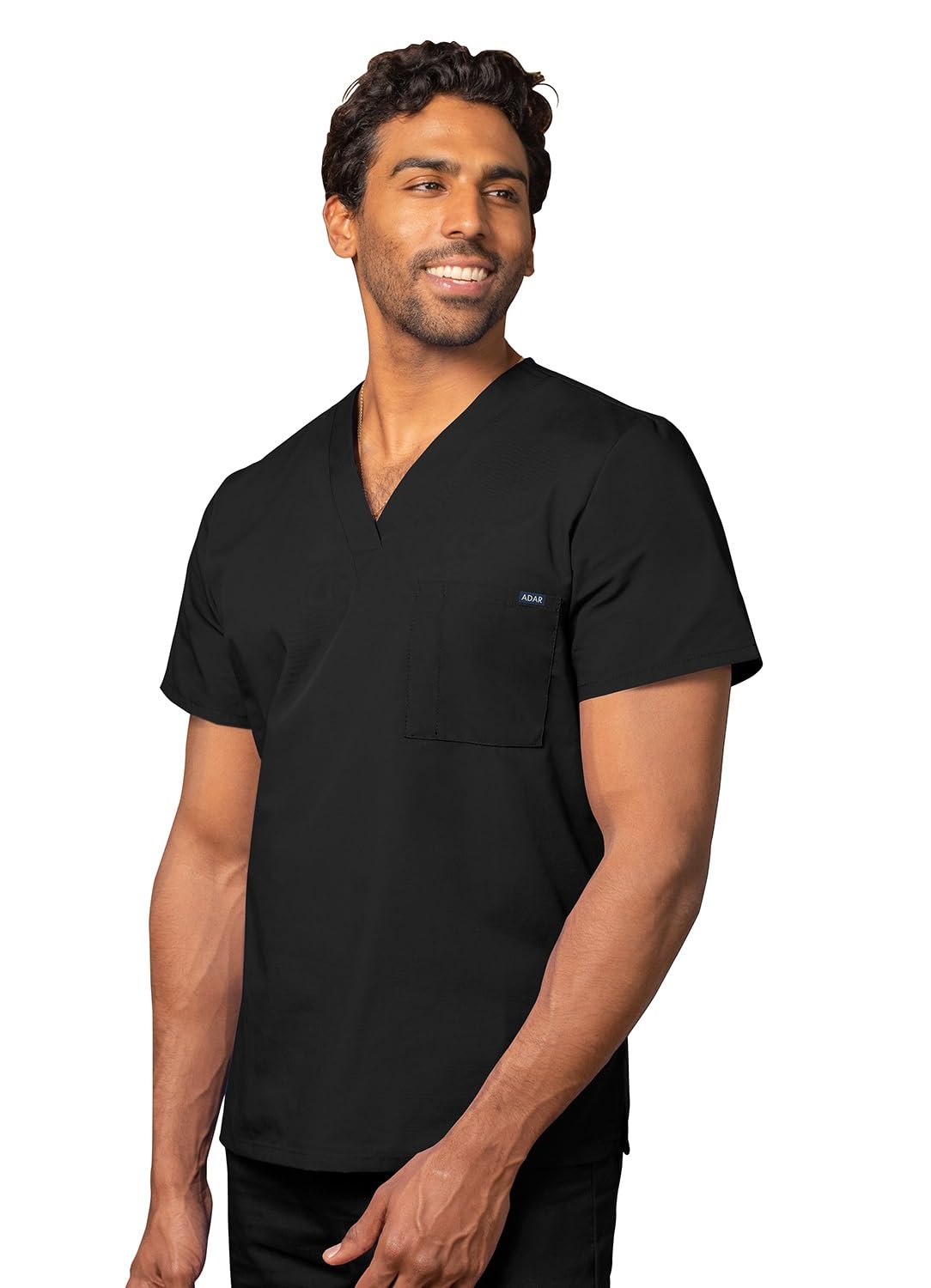 Adar Uniformes médicos - Casaca médica Unisex con Cuello en v