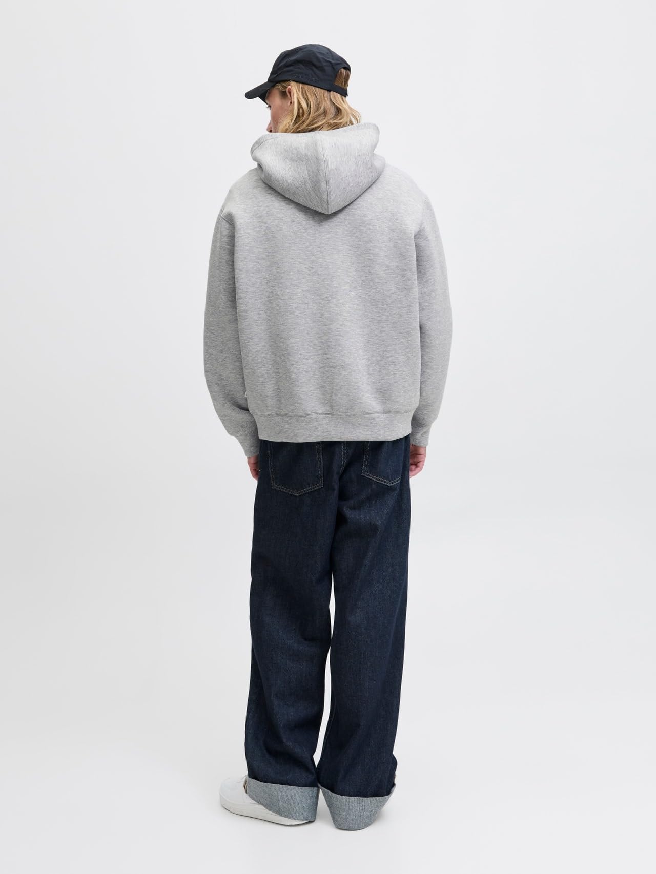 JACK & JONES Jcocover Scuba Sweat Zip Hood Noos Jcocover Scuba Sweat Zip Hood Noos Uomo (Pacco da 1)
