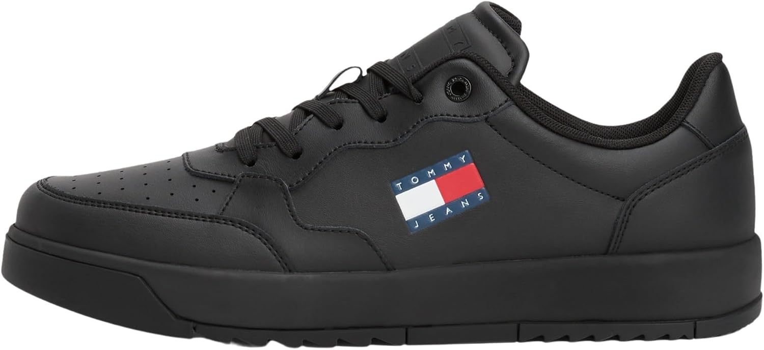 tommy jeans men's cupsole trainers retro essential shoes