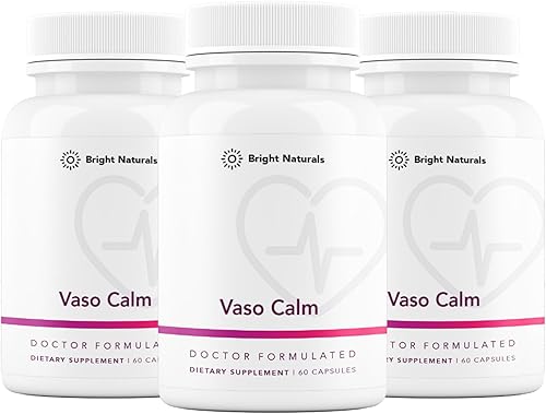Vaso Calm - Suplemento saludable para el equilibrio sanguíneo - Cuenta con ajo fermentado, extracto de apio y semilla de uva, hibisco y vitamina K2,