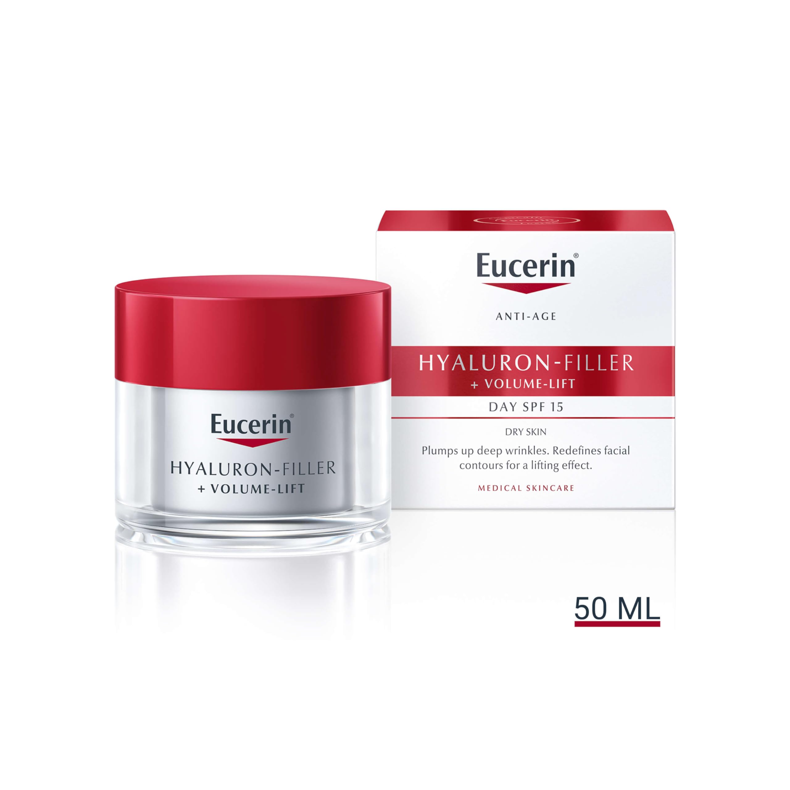 Eucerin Hyaluron Filler + Volume Lift Day Cream Dry Skin 50ml