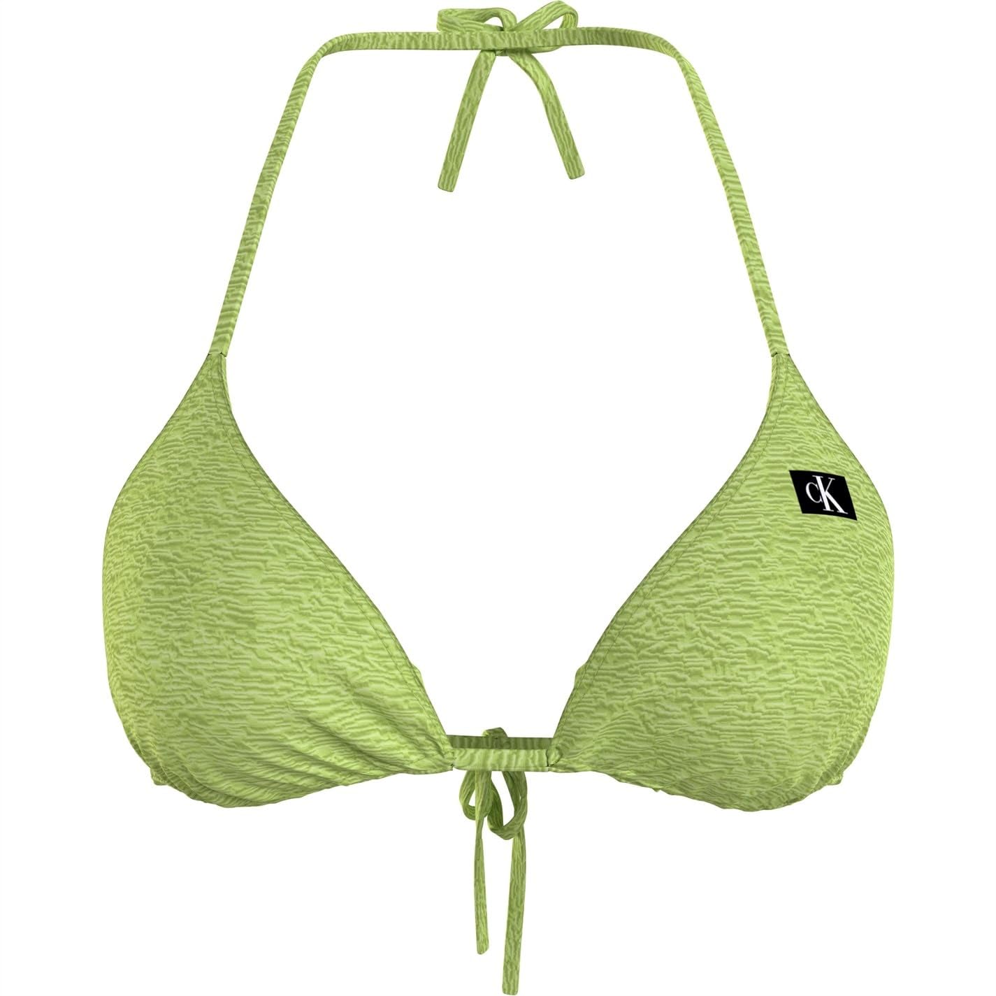 Calvin Klein Bikini triangular Mono Txtr para mujer