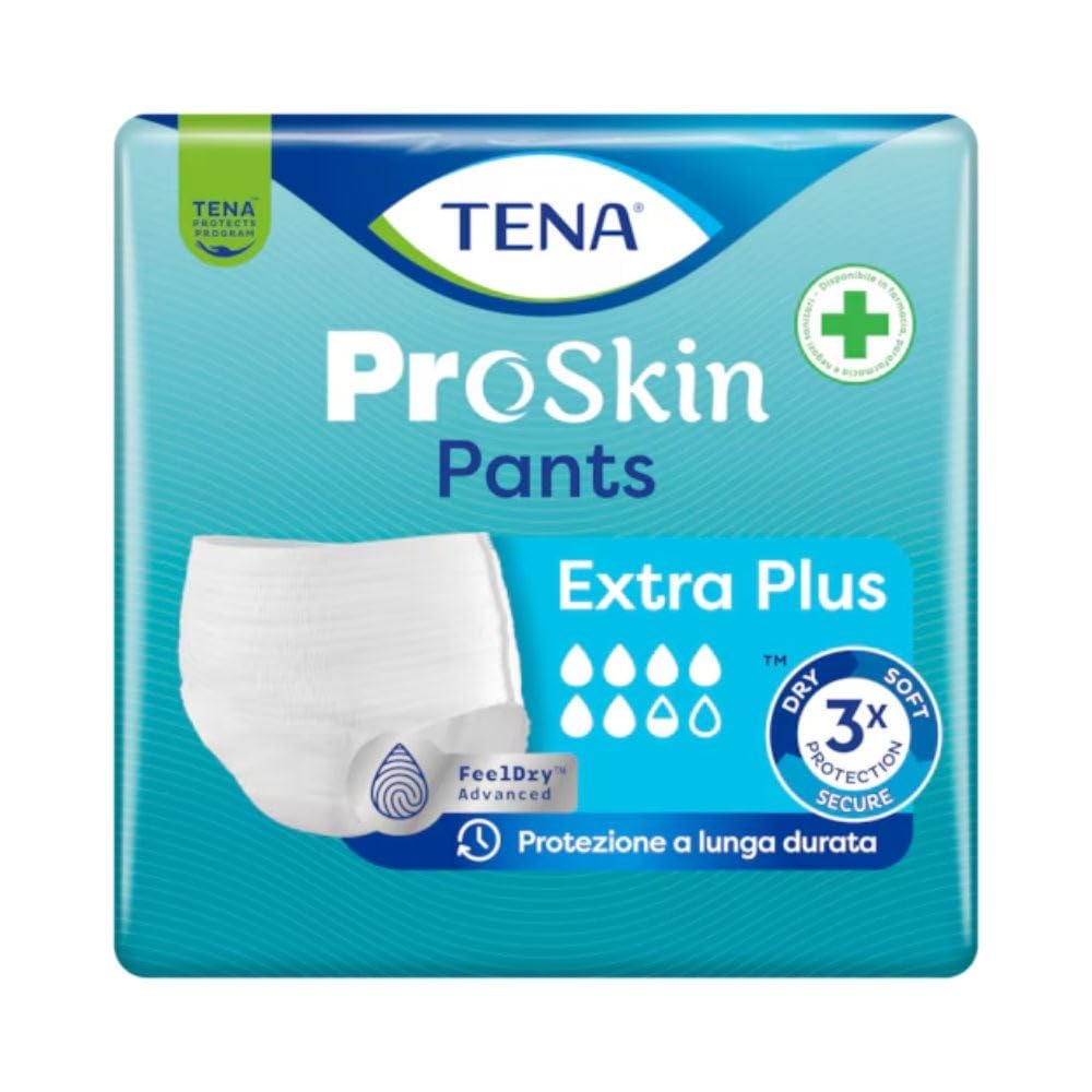 Tena - Tena Pants Extra Plus Mutandine Assorbenti Taglia XL 12 Pezzi - 989051774