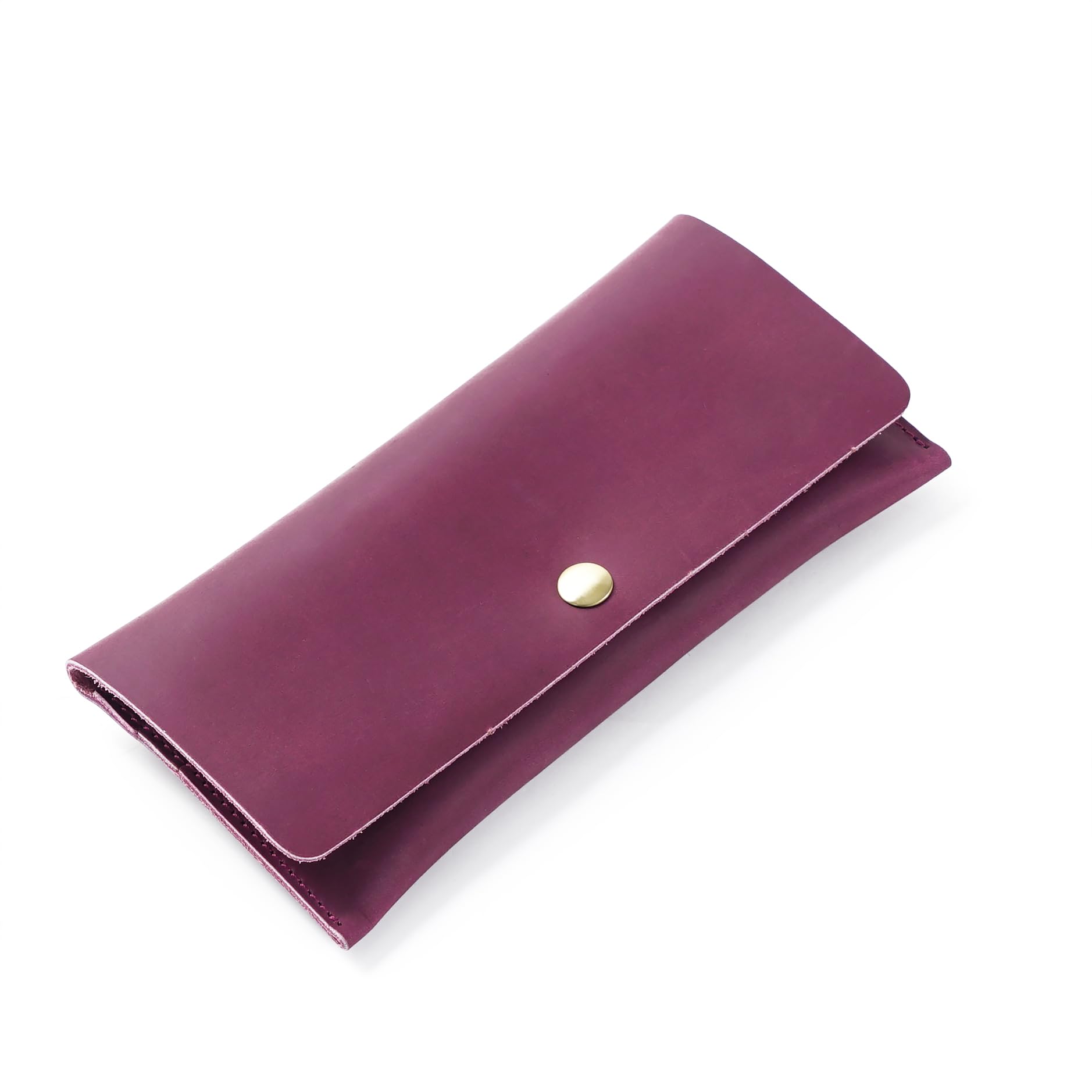 HIFA Leather Wallet Women, Purses for Women - Soft Touch Rustic Leather, Retro Style, 4 Card Pockets with Cash Slot, Compact Convenience and Ideal Gift - Wallets for Women, Womens Wallet, Purple