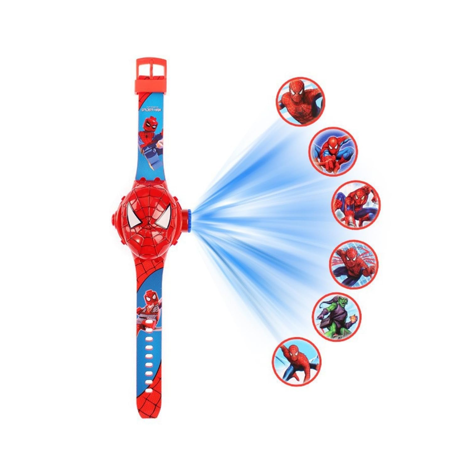 KITTER Spider Super Hero Character Wrist Watch for Boys, Digital Watch for Kids Boys with Projector Light, for Age 4-10 Years (B0CYXMHZ3X) Amazon Price History, Amazon Price Tracker