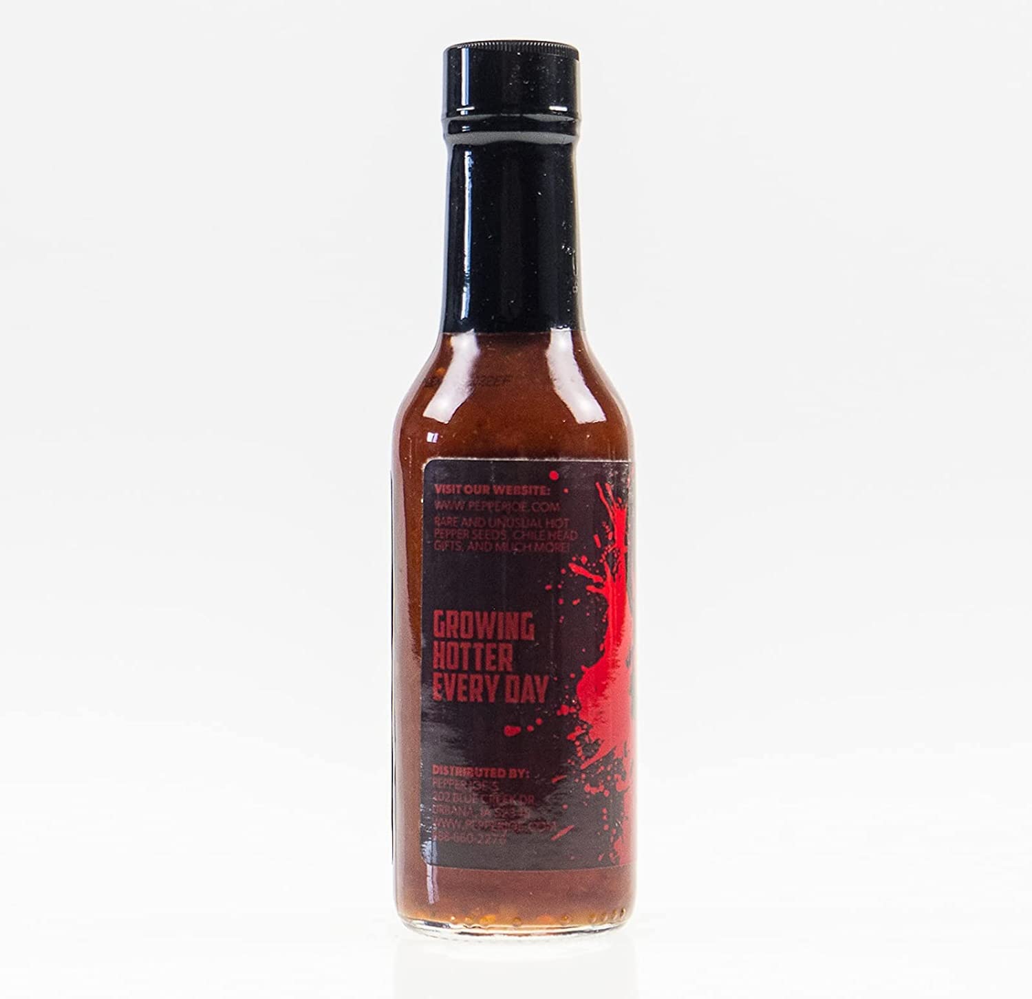 Pepper Joe’s XXX Habanero Pepper Sauce – Habanero Peppers, Honey, Peaches and Pineapple – 5 FL OZ (3 Pack)