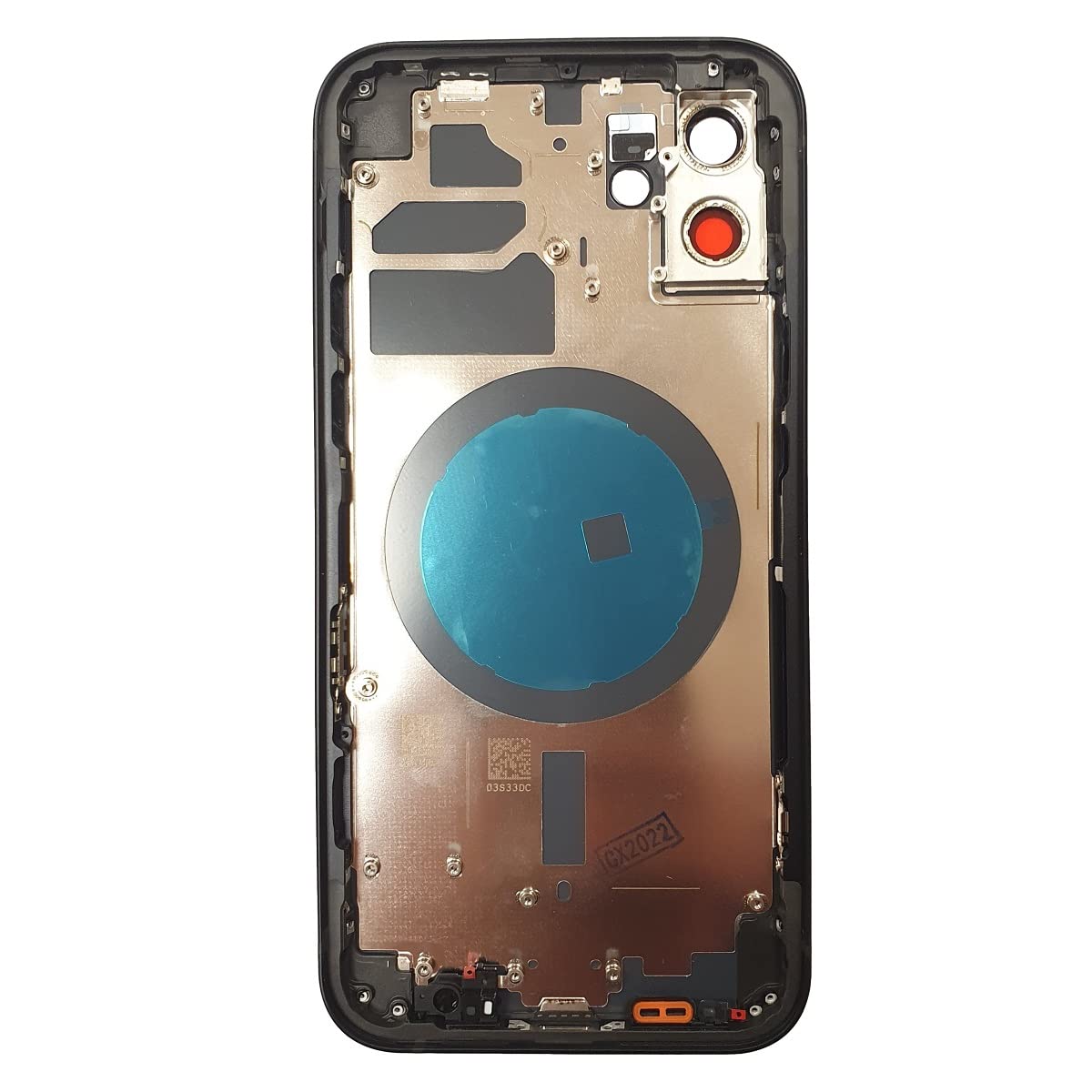 pour iPhone X Xs Max XR couverture arrière + cadre... – Grandado