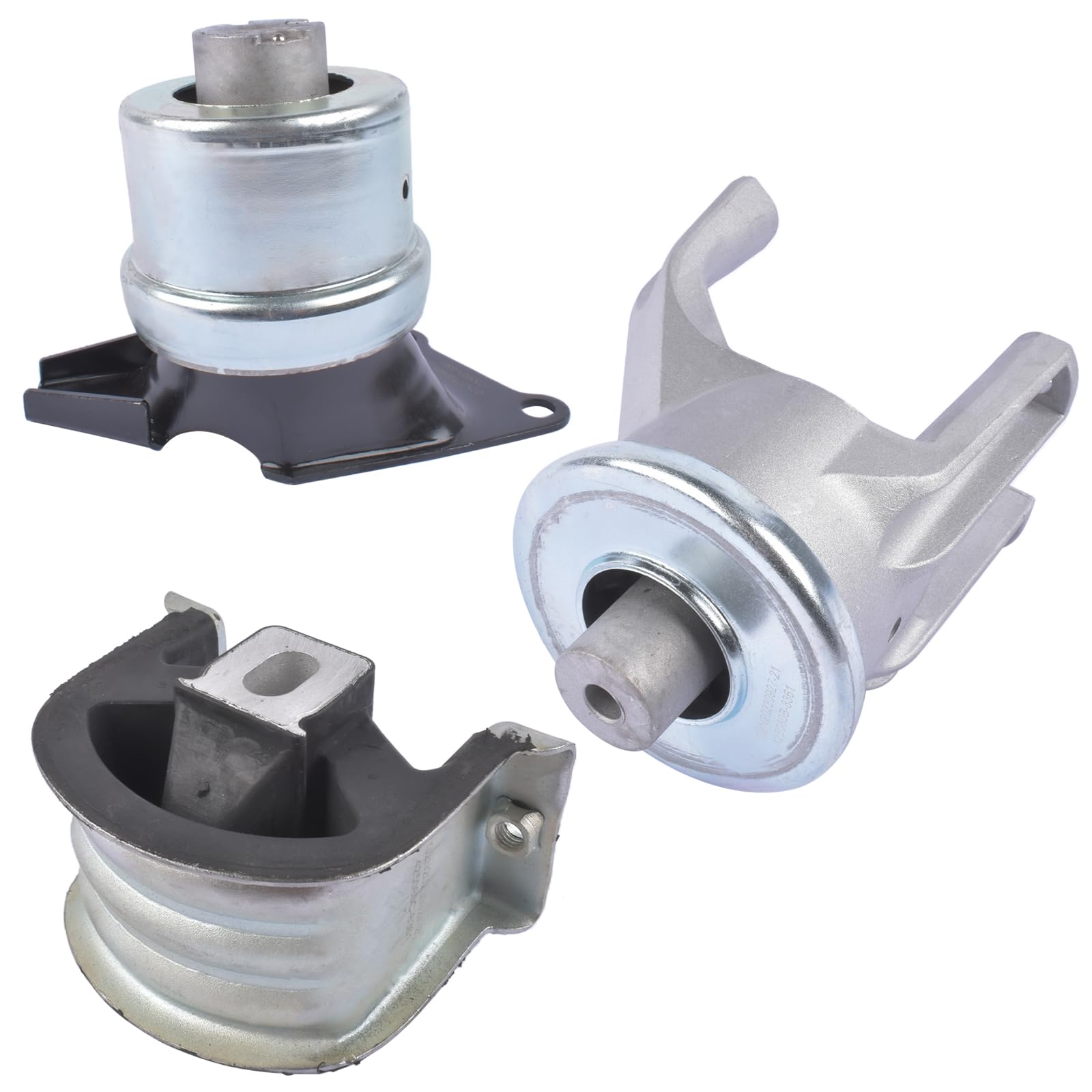 3 cojinetes de motor delantero derecho trasero compatible con Mul-tivan T5 T6 1.9 2.0 2.5 TDI y TSI 7H0199256E 7H0199256