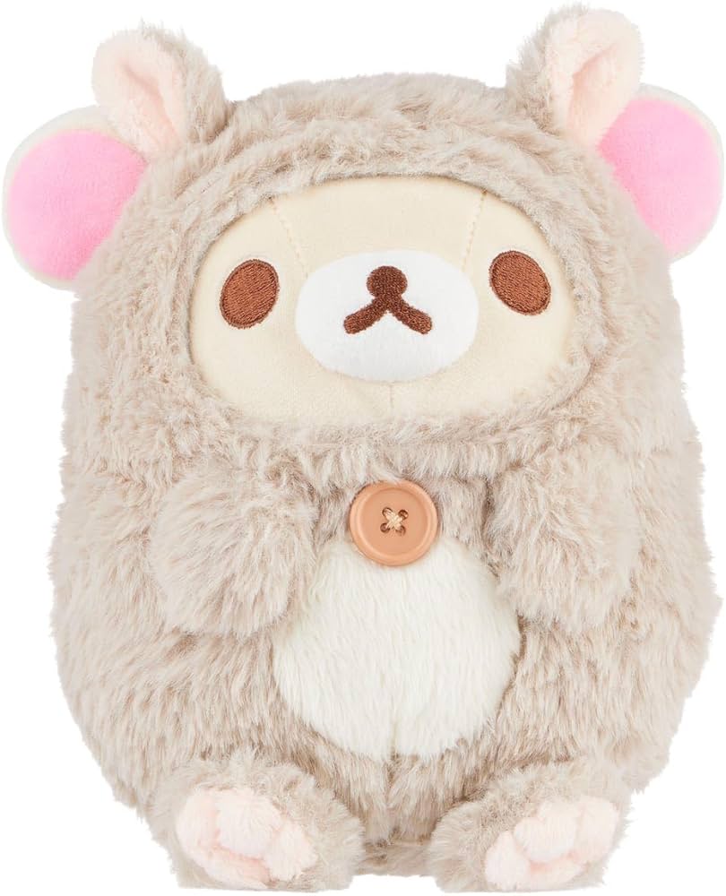 コリクマ Amazon.com: Korilakkuma San-X Original Chinchilla Costume Plush