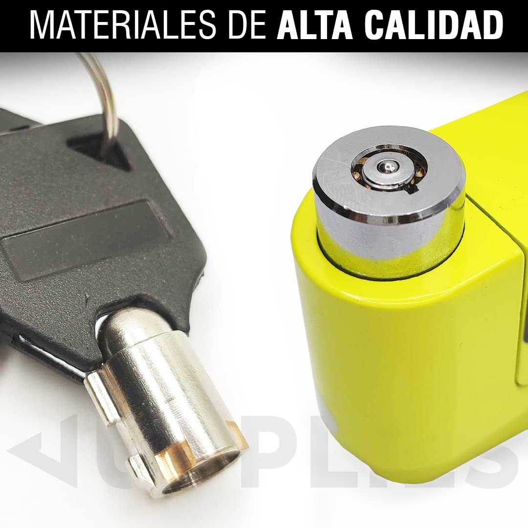 Twilight Garage Motorrad Bremsscheibenschloss - Diebstahlsicherung Mit 110db Alarm