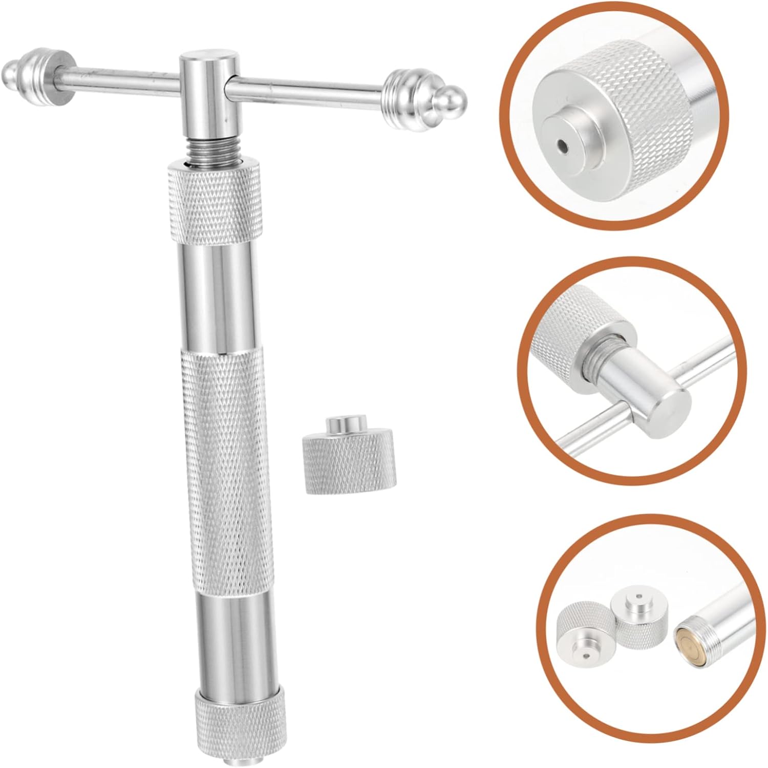 OUNONA Clay Extruder Incense Stick Maker Tool Metal Incense Squeezer for DIY Adjustable for Home Aromatherapy Includes