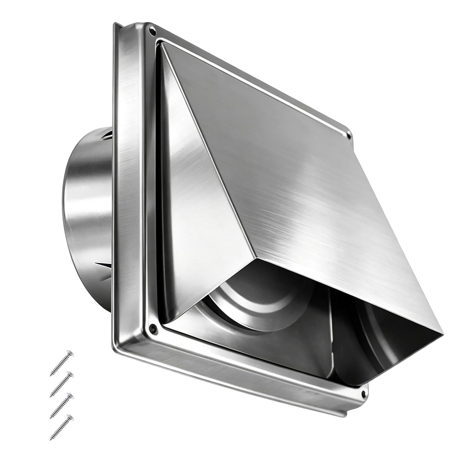 Rejilla de Ventilación con Compuerta Antirretorno y Malla Filtrante