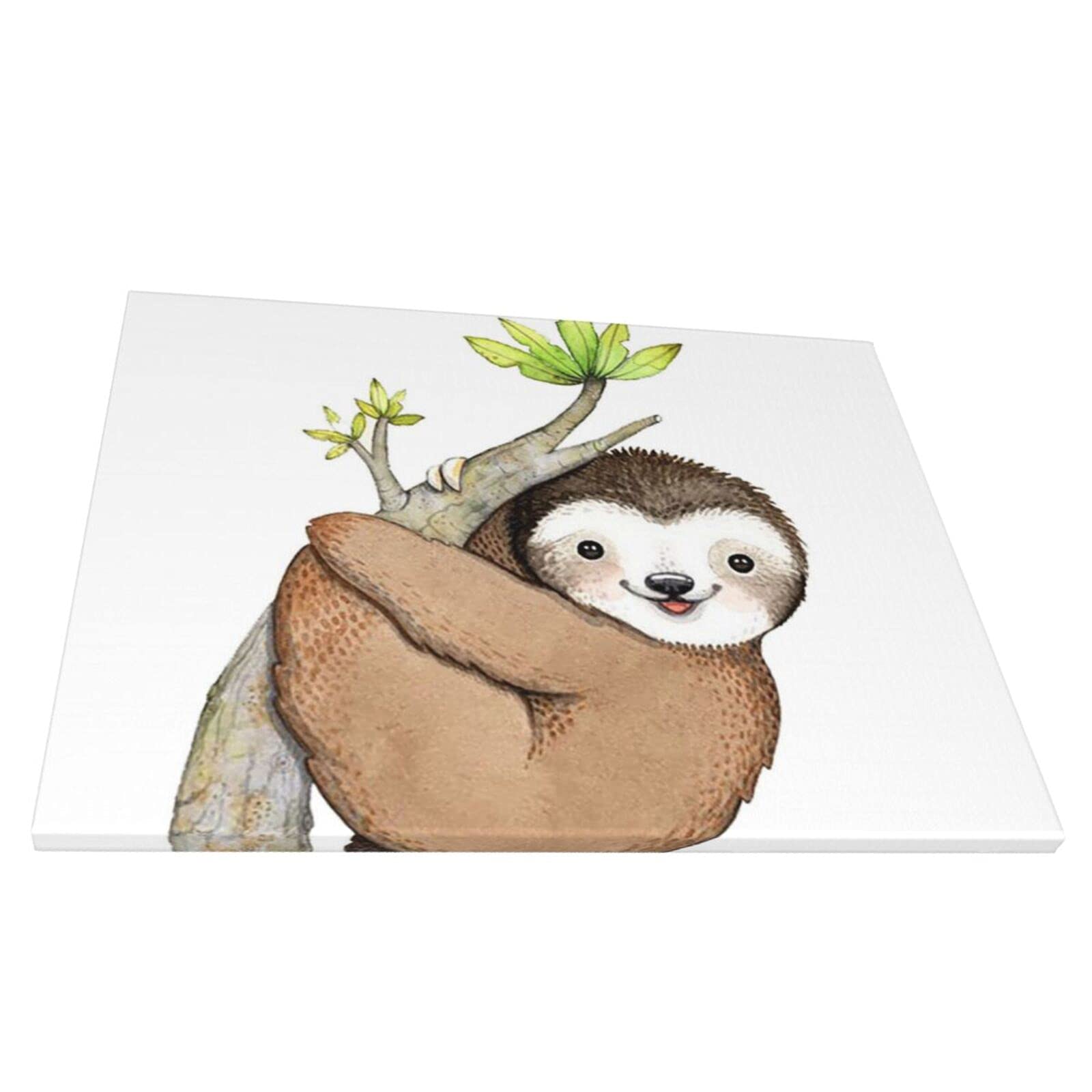 Amazon.co.jp: Braksent アートパネル かわいい赤ちゃんナマケモノ