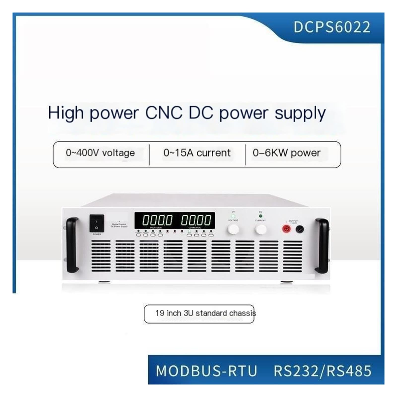 Fuente de alimentación programable, Fuente de alimentación regulada 6000W
