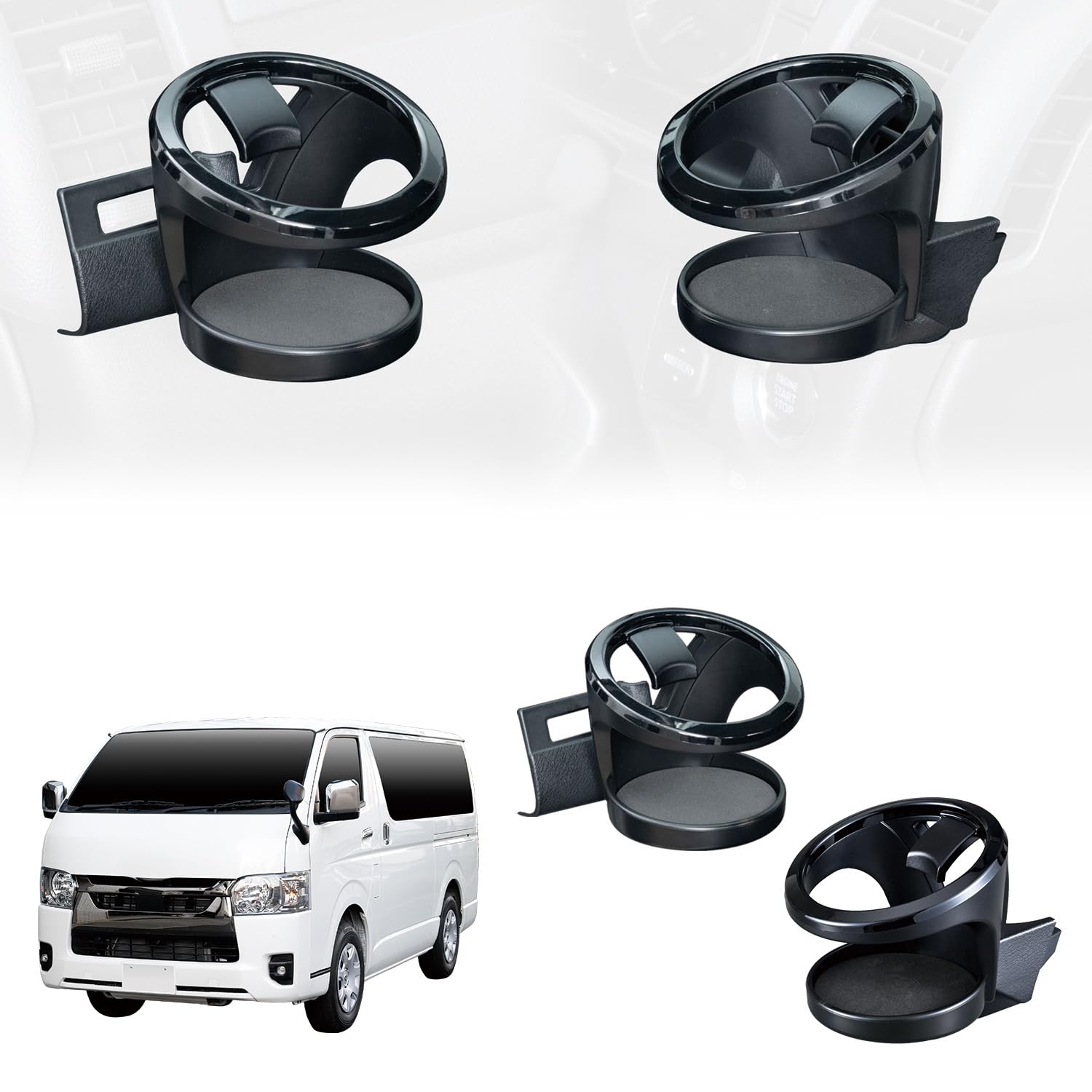 Amazon | セイワ(SEIWA) 車種専用品 トヨタ ハイエース 200系ドリンク