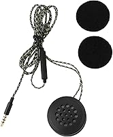 Vista 1 de Auriculares para casco, auriculares de motocicleta de 0.138 in, con reducción de ruido, altavoces de apoyo para llamadas de manos para teléfono