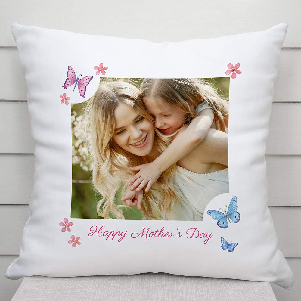 Thoughtful Gifts Personalised Mother's Day Cushion Mothers Day Pillow or Present ideal for Mum Mummy Grandma Gran Nan Nanna Grannie Mam Mom