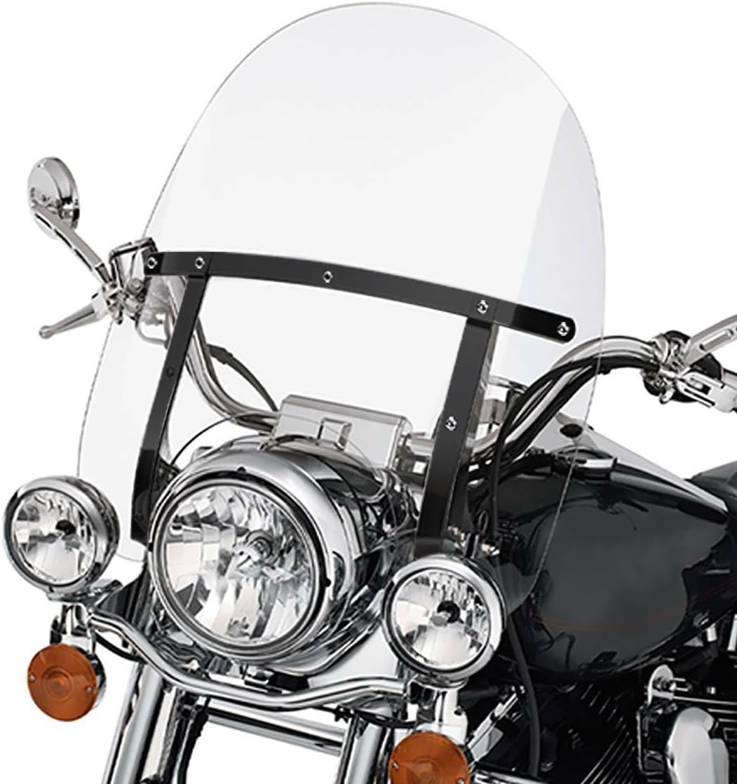 Wairau Clear Windscreen Windshield For Harley Davidson Road 18 Assembly Set SL0449