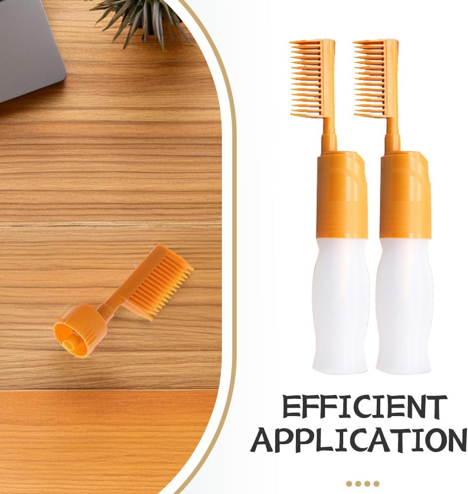 Cabilock Root Comb Applicator Bottle Brush 8pcs for Hair Coloring