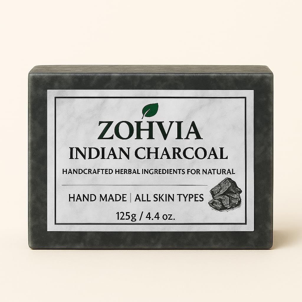 Natural Charcoal Soap Activated Charcoal Soap Acne Detox soap - Natural Black Bar Herbal Bar - Everyday Face