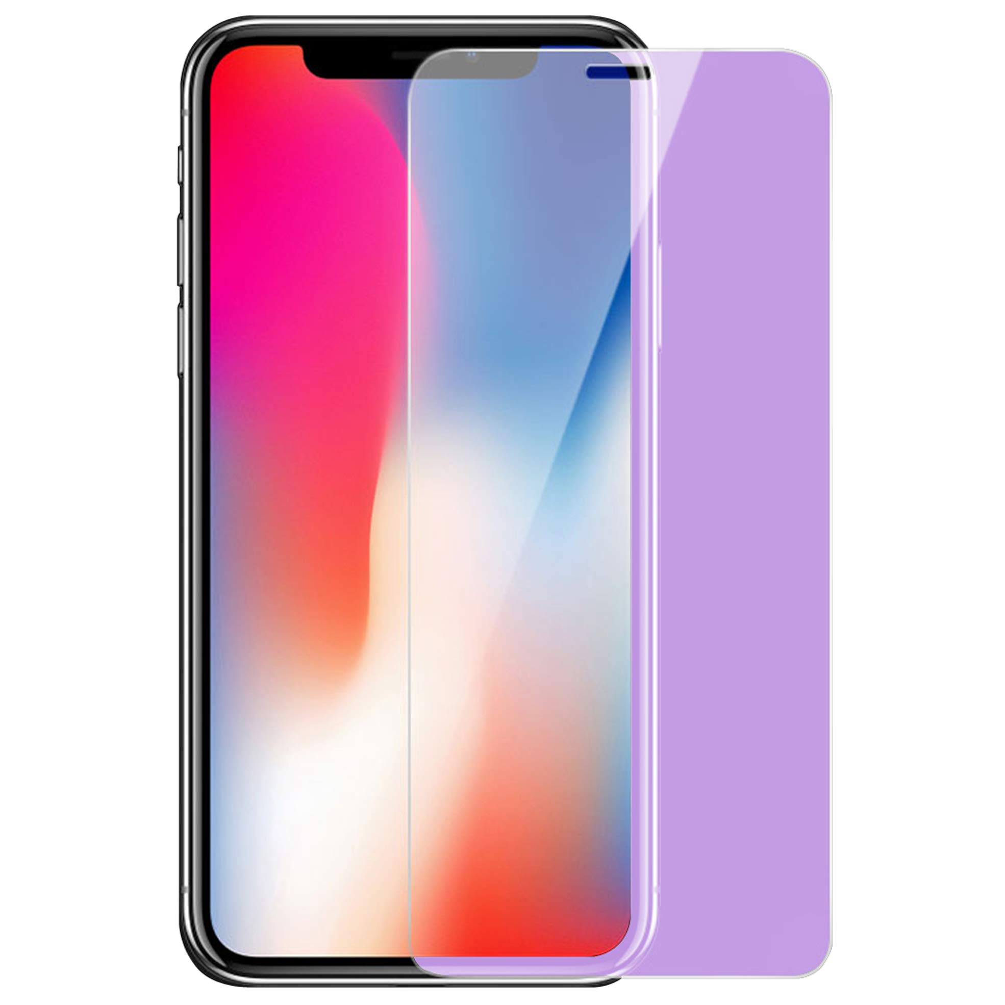 MOTIVE LIFE Anti Blue Screen Protector for iPhone 13/13 Pro,2.5D Edge 9H Tempered Glass Protective Film for iPhone 13 Pro/13