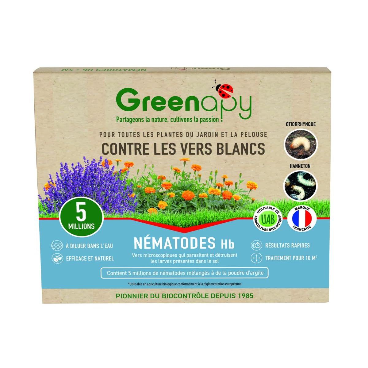 Anti-Otiorhync Hb Nematodes - 5 million