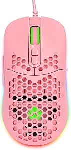 Vinik, MOUSE GAMER VX GAMING VOID COM LED RGB- 7600 DPI ROSA COM CABO USB 1.8 METRO – MGV120R - VINIK, 65402