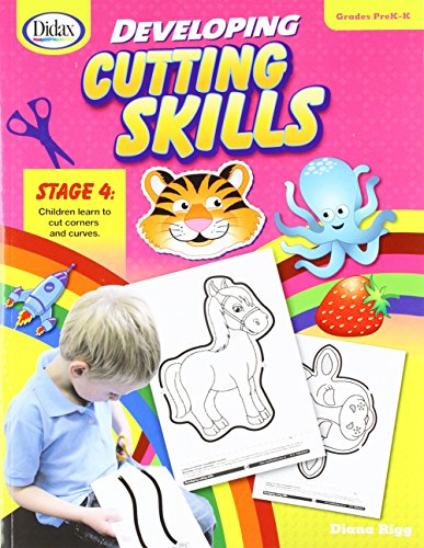 Image of Didax Educational Resources 211347 Developing Cutting Skills Prek-K Book