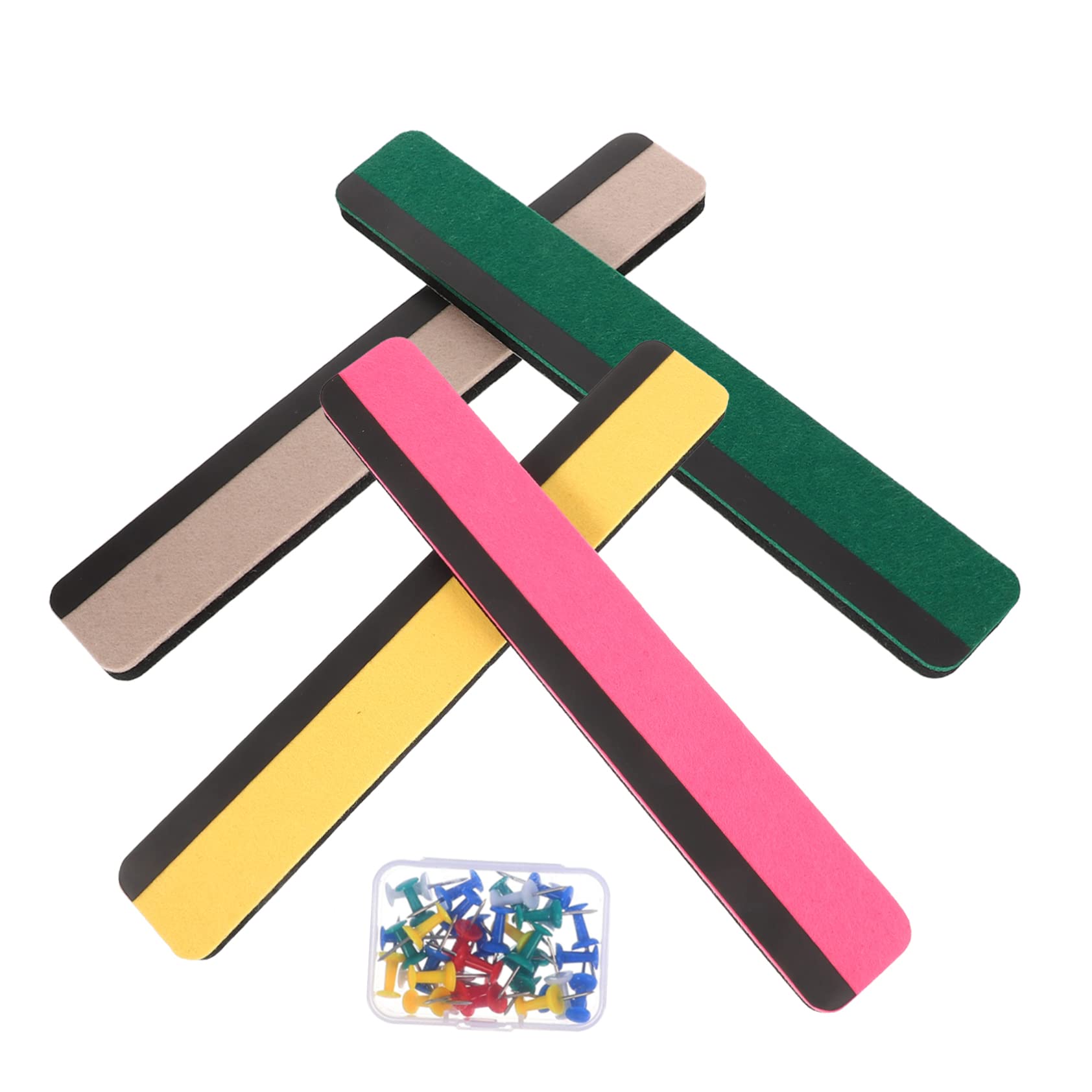 ARTIBETTER Classroom Decor Felt Board for Classroom Magnetic Felt Bulletin Board Wall Strip