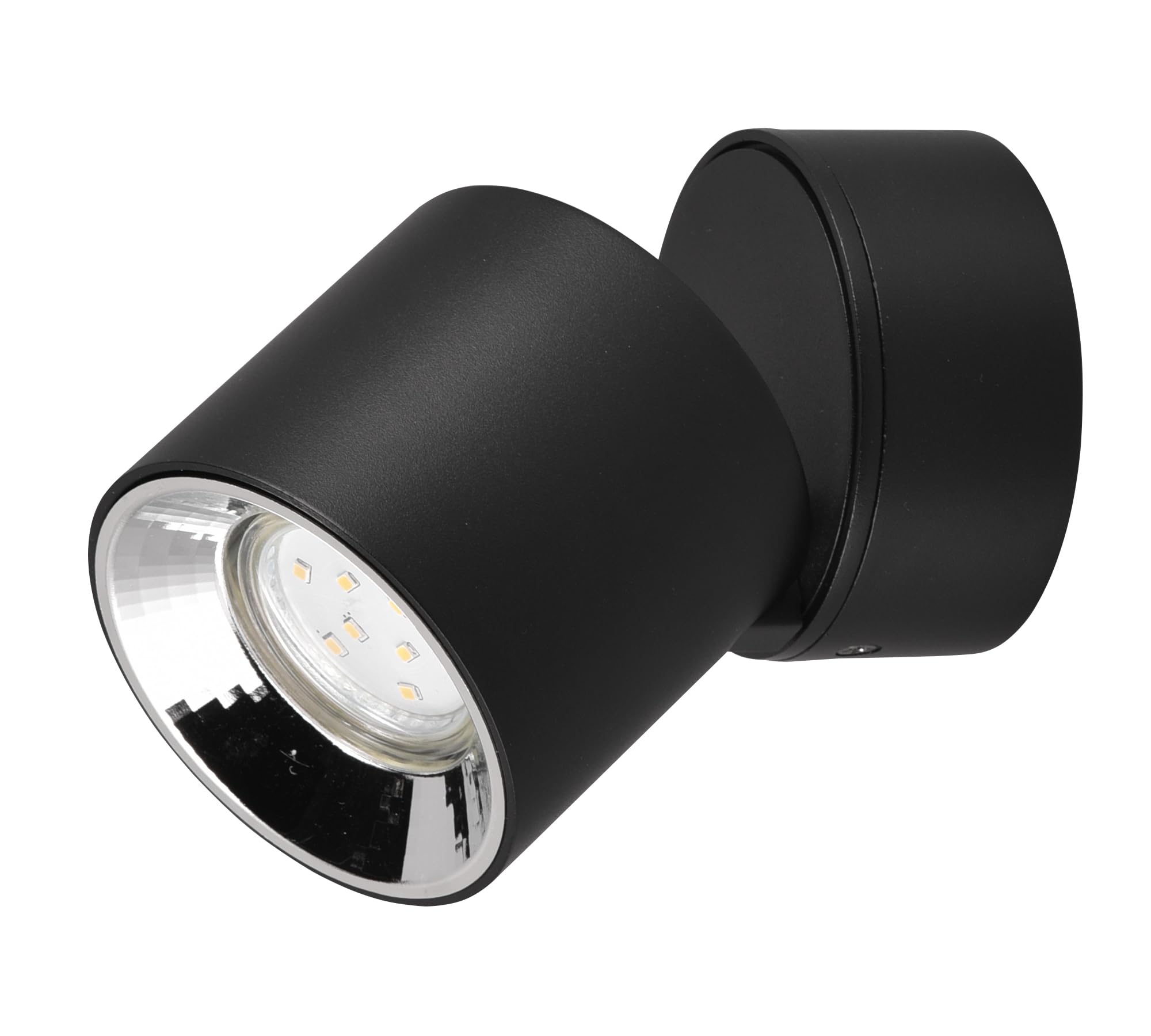 Trio Recessed and surface-mounted luminaire Guayana 651000132, metal matt black, except 1x GU10