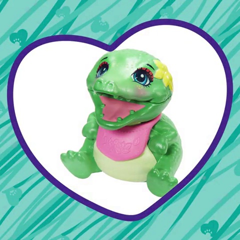 Enchantimals Muñeca Andie Alligator Con Su Mascota Marshy Y Set De Dentista Con 10 Accesorios, Juego De Rol De Dentista, Para Niñas Y Niños Desde 4 Años (Mattel GFN55)