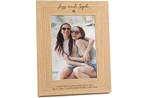 Personalized Best Friend Photo Frame: Capture Cherished Memories
