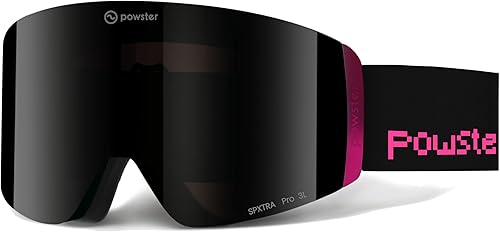 Miniatura 2 de Powster Ski Goggles Snow OTG Snowboard Goggles Magnetic Interchangeable Lens Frameless UV Protection Anti-fog mobile Skating