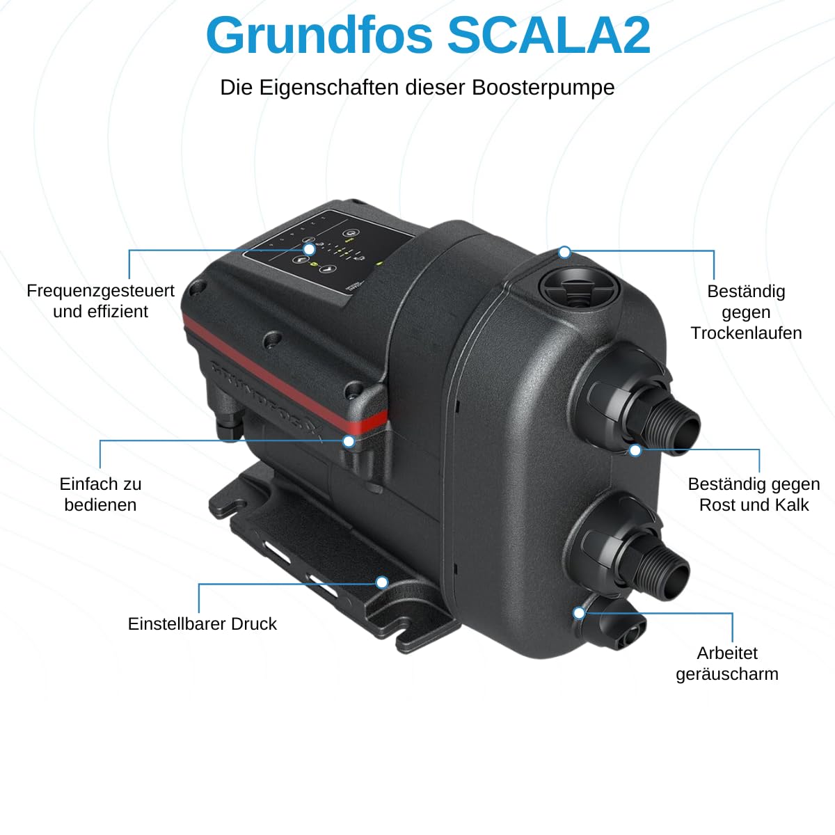 Grundfos - Surpresseur SCALA2 3-45 - GRUNDFOS : 93013252