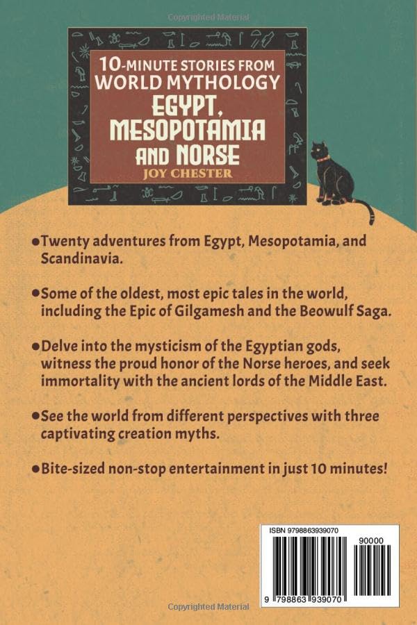 10-Minute Stories From World Mythology - Egypt, Mesopotamia, and Norse: Glorious and Mystical Heroes like Beowulf, Gilgamesh, Horus, and Thor (Ancient Mythology Collections Around The World) - Image 2