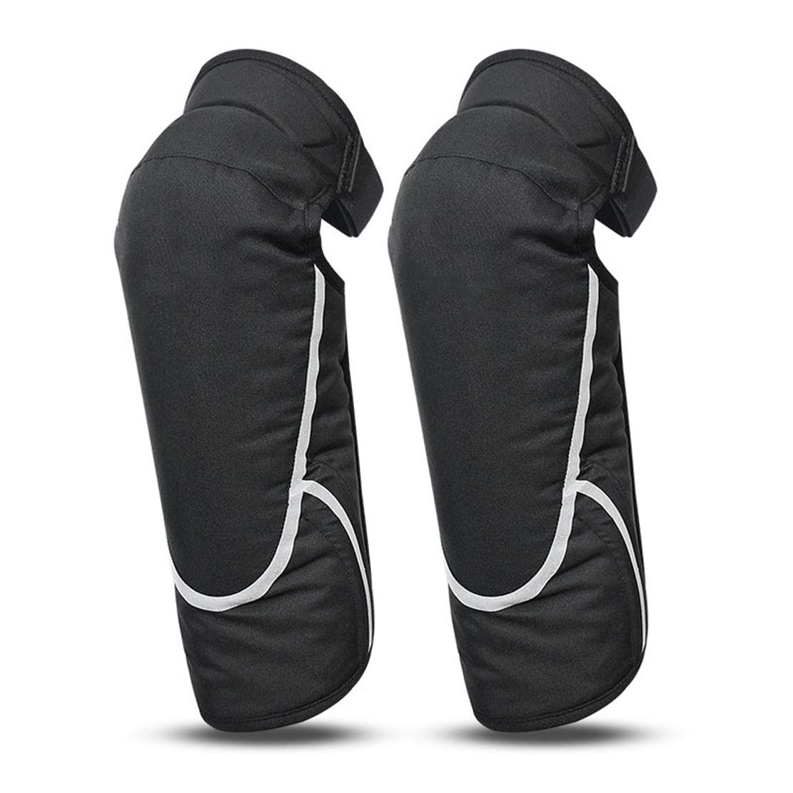 AKT Ginocchiere per Moto Ginocchiera Invernale Calda Ginocchiere Spesse Design Riflettente per Motocross Sciare Skateboard
