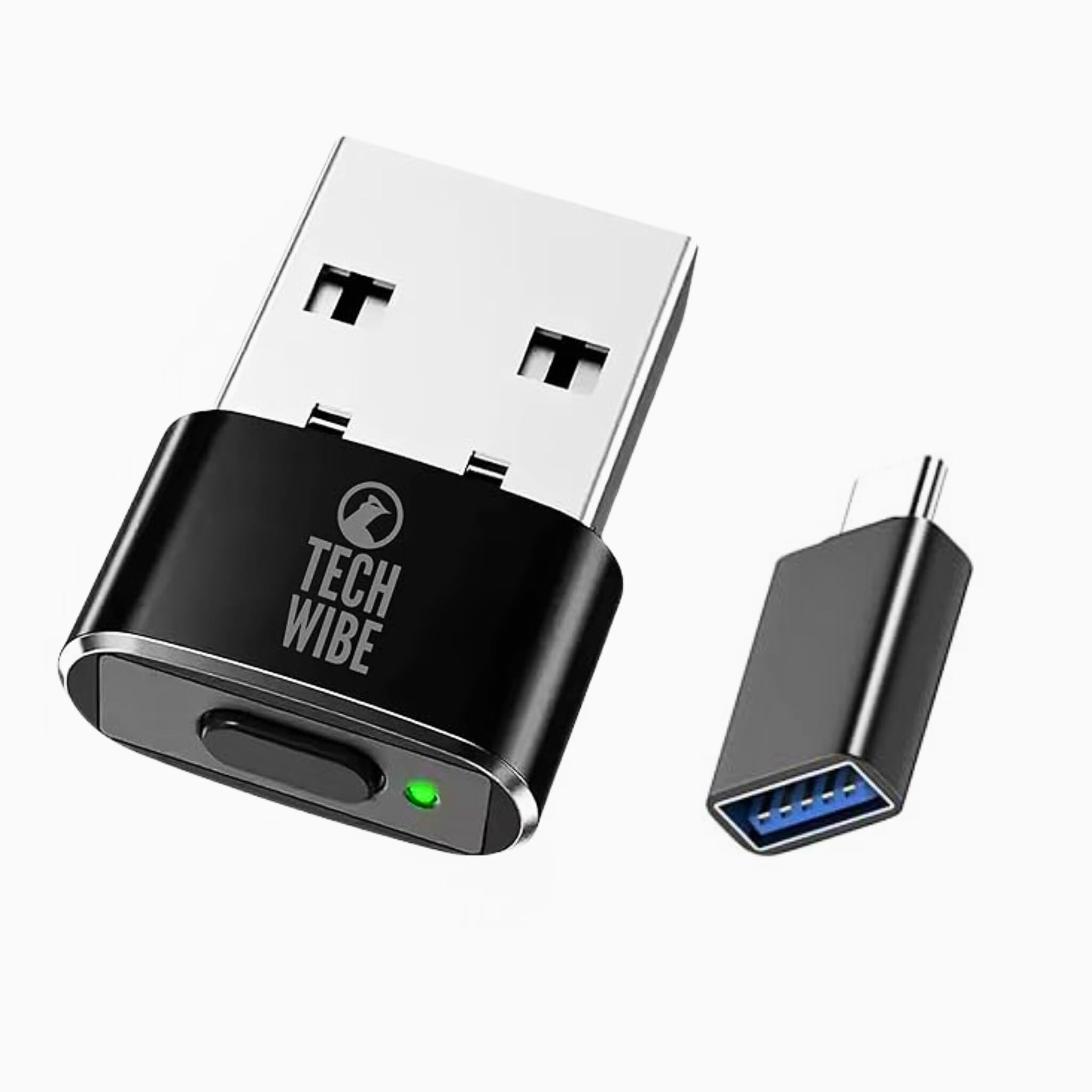 USB Jiggler & Auto Clicker - Undetectable Cursor Shaker & Vibration Device- Plug & Play- Moves Arrow Automatically- Long Press Powers On/Off, Short Press Cycles Modes- Auto Clicker Clicks Once/Sec