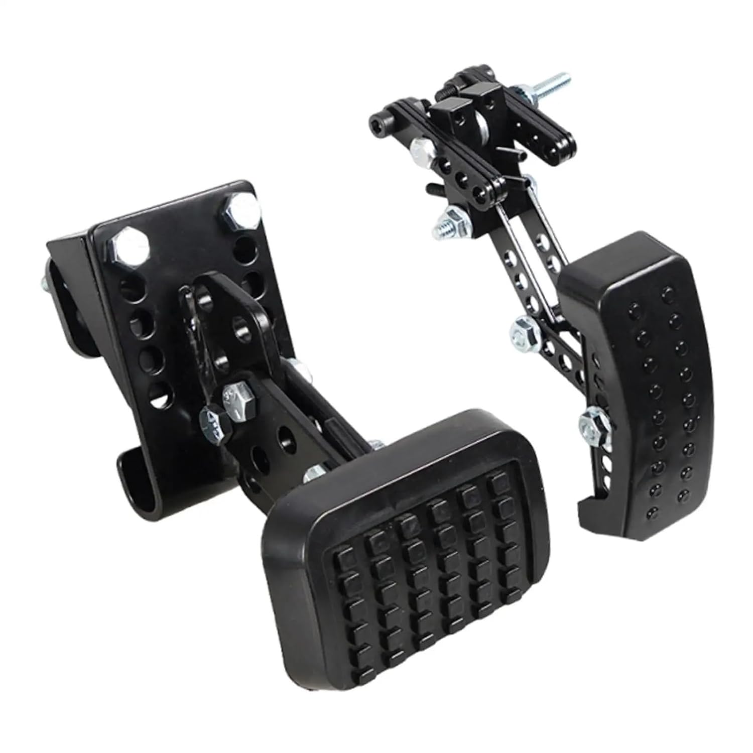 Gas and Brake Pedal Extender High Reliability Assembly Sturdy Accessory Black Fit for Toy Cars