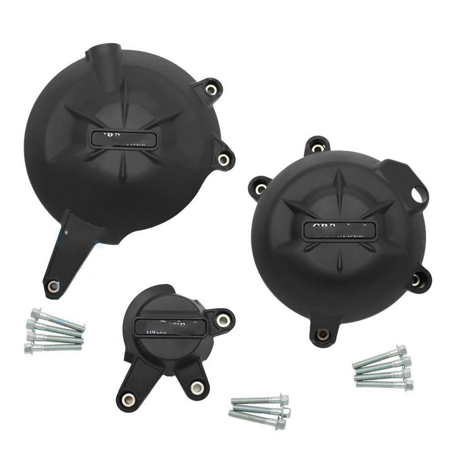 Dla Kawasaki ER-6F ER-6N 2006 2016 Dla Versys 650 2006 2021 Silnik Motocykla Crash Spadająca Osłona Zabezpieczająca Pokrywa Ochronna (Color : Black Set)