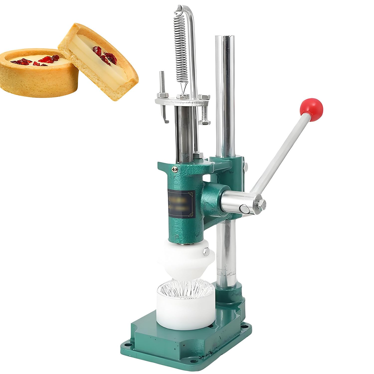 Kit de manipulación de Masa de repostería, manipulación de Tarta Comercial, con 1 Molde, Herramientas para Hornear en la Cocina, para Hacer Galletas de crepé con Tarta de Huevo H41