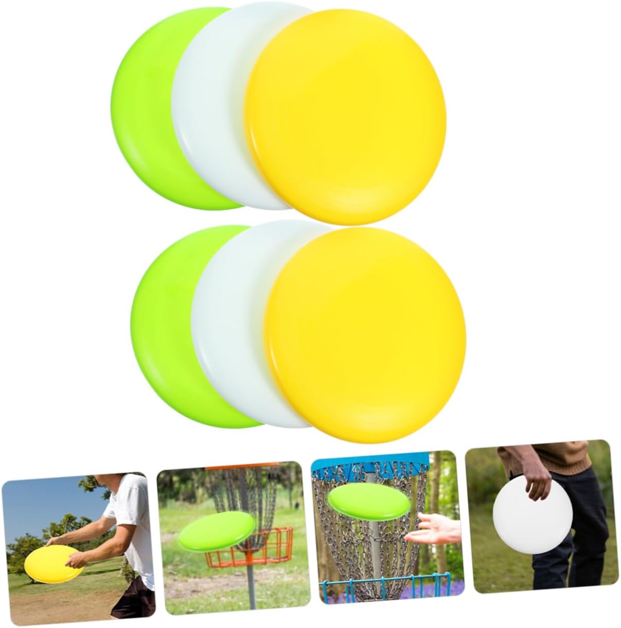 TOYANDONA 6Pcs Softball Training Disc Pitching Mechanics Tool for Rise Drop and Change Up Training Non Slip Edge Design for Enhanced Grip for and Players