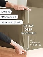 Vista 455 de Extra Deep Pocket Split King Sheets - 5 Piece Breathable & Cooling Bed Sheets - Hotel Luxury Bed Sheet Set - Soft, Wrinkle Free & Comfy - Easily