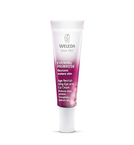 Weleda Crema revitalizante para ojos y labios, sin perfume, 0.34 onzas líquidas