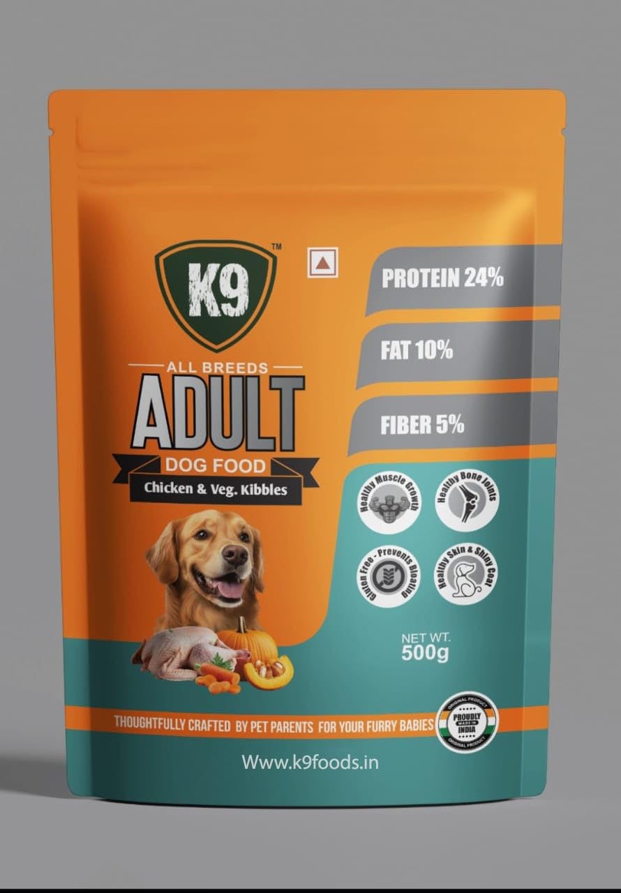 K9 AlMuscle Growth, Healthy Bone Joints, Gluten Freel Breeds Adult Dog Food (2KG)-image-8
