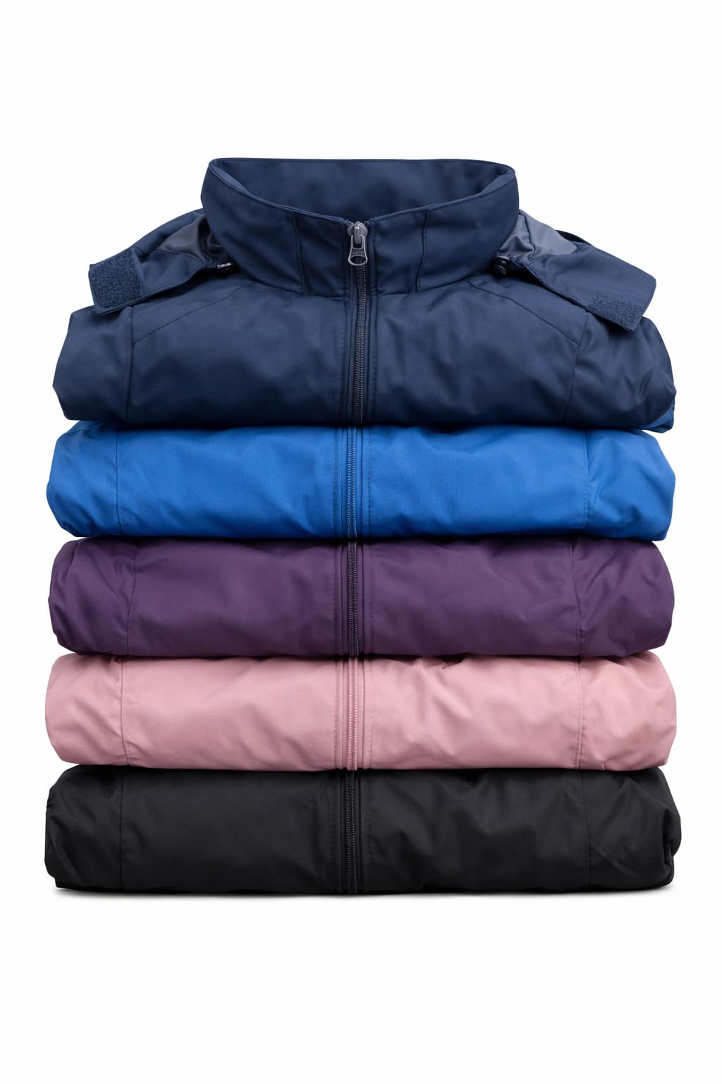 Blu Apparel Wasserdichte Kinder-Regenjacke, ideal für Schule, Wandern, winddichte Jacke, Kinder-Regenjacke