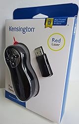 Kensington Wireless USB Powerpoint Presentation Clicker with Red Laser ...