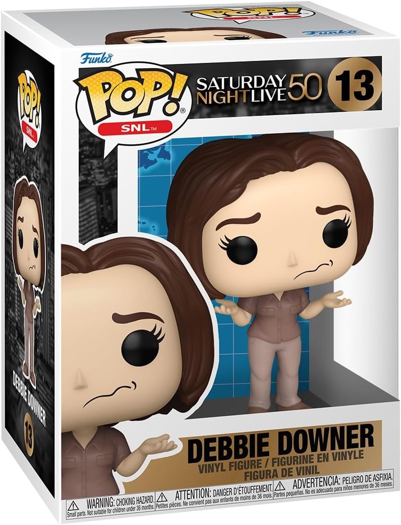 Pop! SNL: SNL 50th - Debbie Downer - Saturday Night Live - Vinyl Collectible Figure - Gift Idea - Official Merchandise - Toy for Children and Adults - TV Fans - Model Figure for Collectors