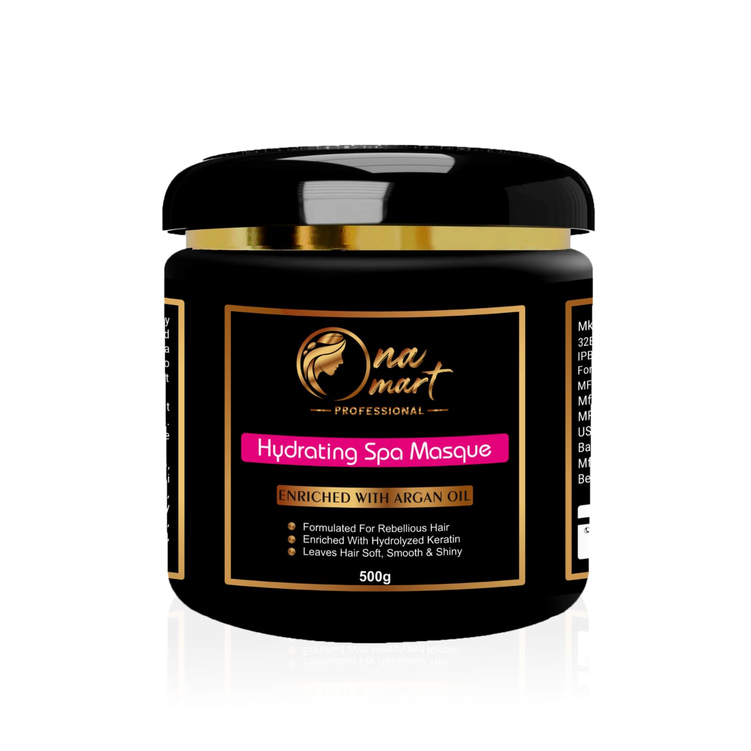 Hydrating Keratin Spa Mask 500gm | Deep Conditioning Hair Masque for Dry, Dull & Rough Hair | Keep Soft, Shiny & Nourishing Hair-image-27