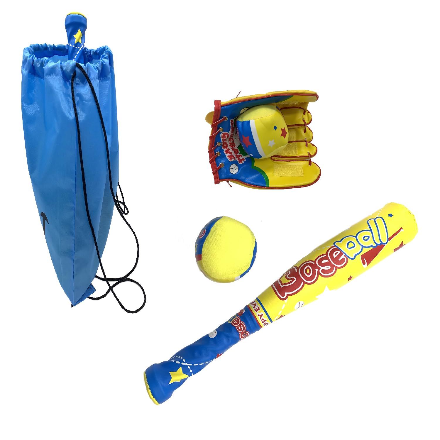 16.5 Inch Baseball Bat and Balls for Kids Toddlers with Backpack Carrying Bag.