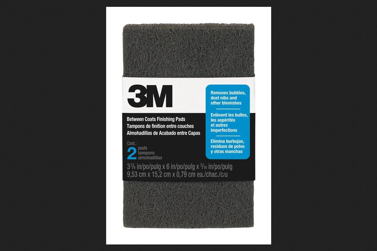 3M 6 in. L x 3-7/8 in. W x 1 in. Fine Sanding Sponge